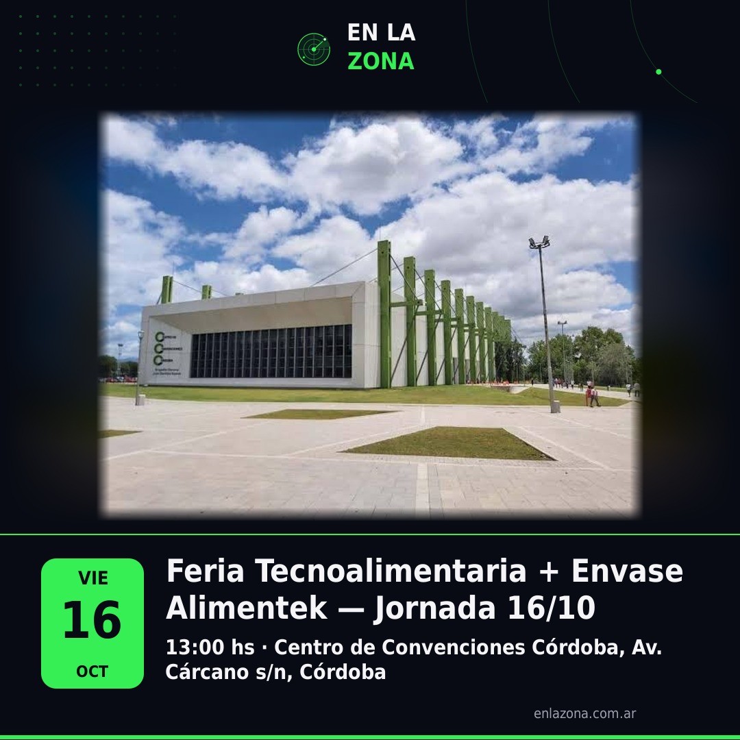 Feria Tecnoalimentaria + Envase Alimentek — Jornada 16/10