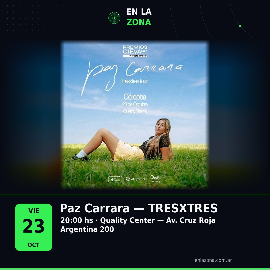 Paz Carrara — TRESXTRES