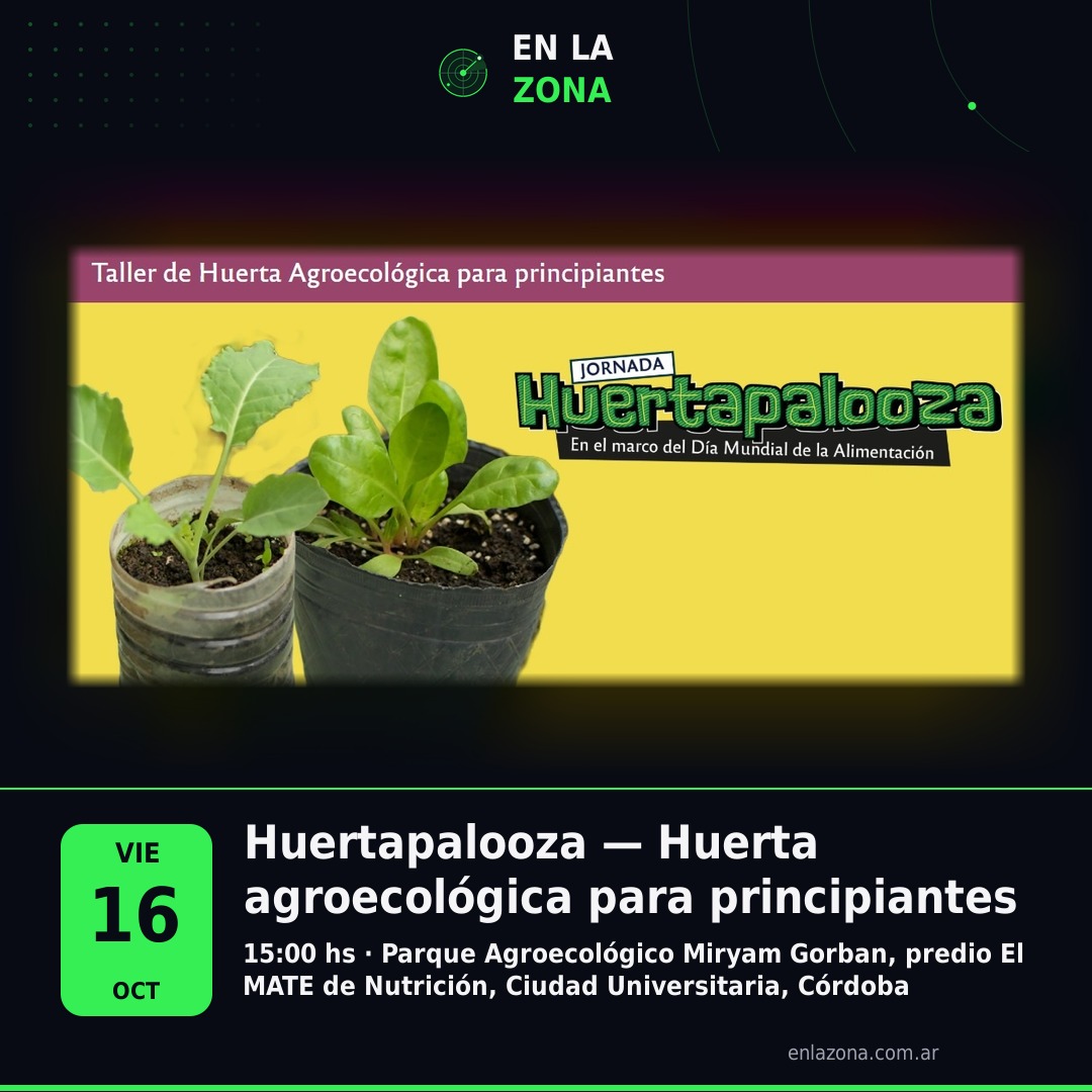 Huertapalooza — Huerta agroecológica para principiantes