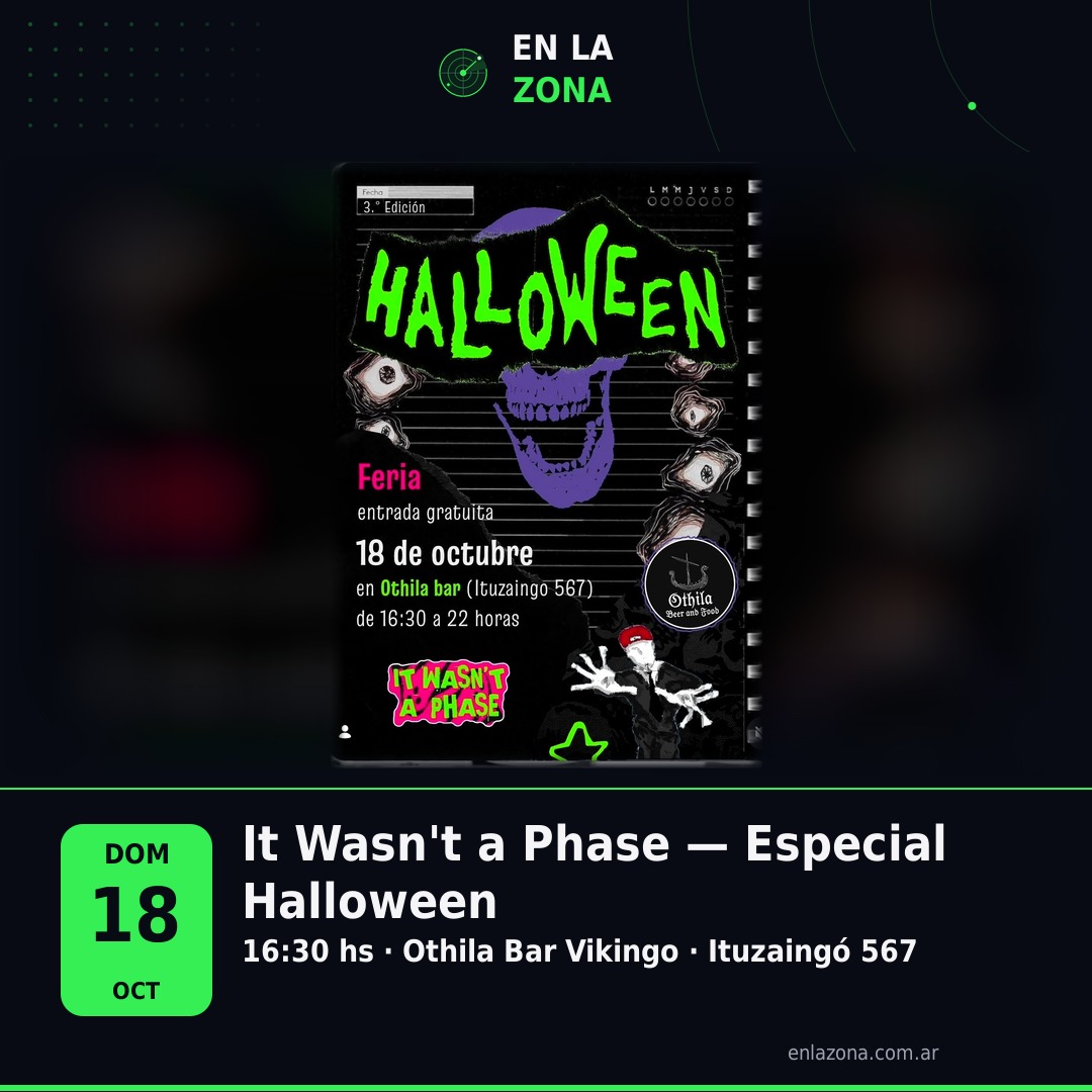 It Wasn't a Phase — Especial Halloween