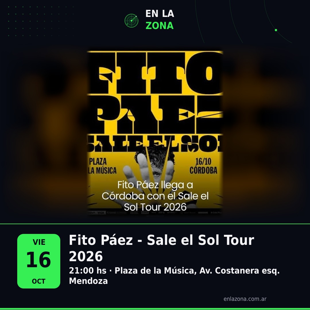 Fito Páez - Sale el Sol Tour 2026