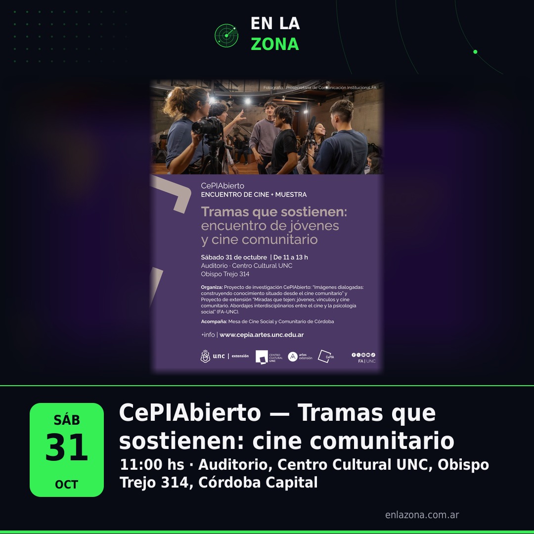 CePIAbierto — Tramas que sostienen: cine comunitario