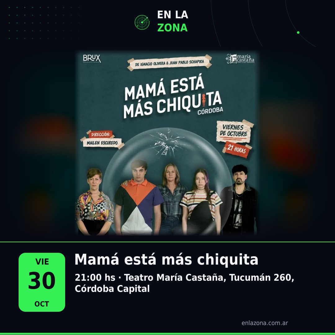 Mamá está más chiquita