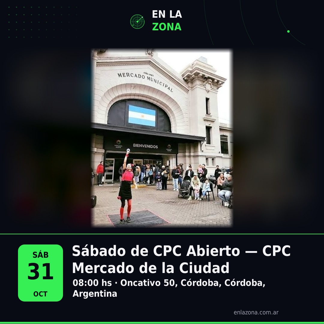 Sábado de CPC Abierto — CPC Mercado de la Ciudad