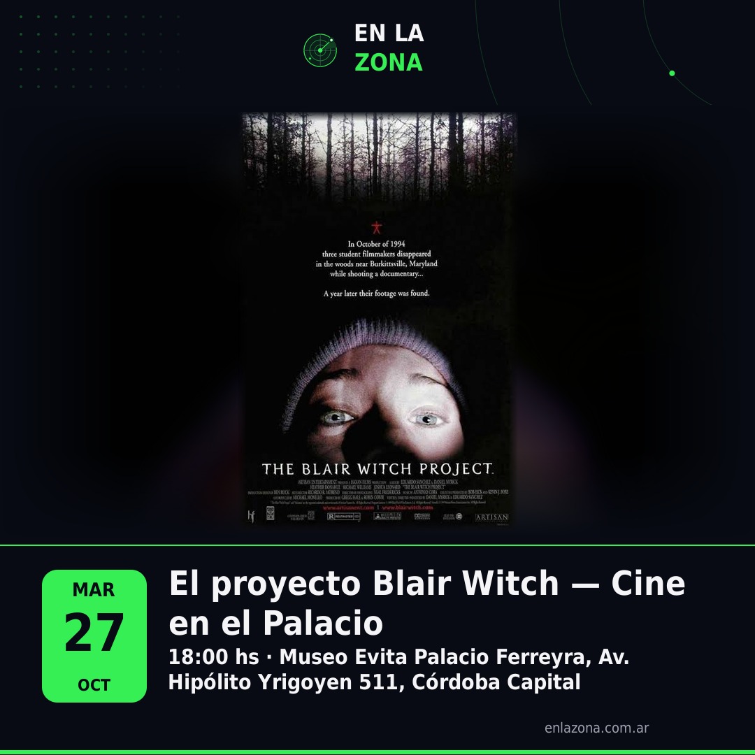 El proyecto Blair Witch — Cine en el Palacio