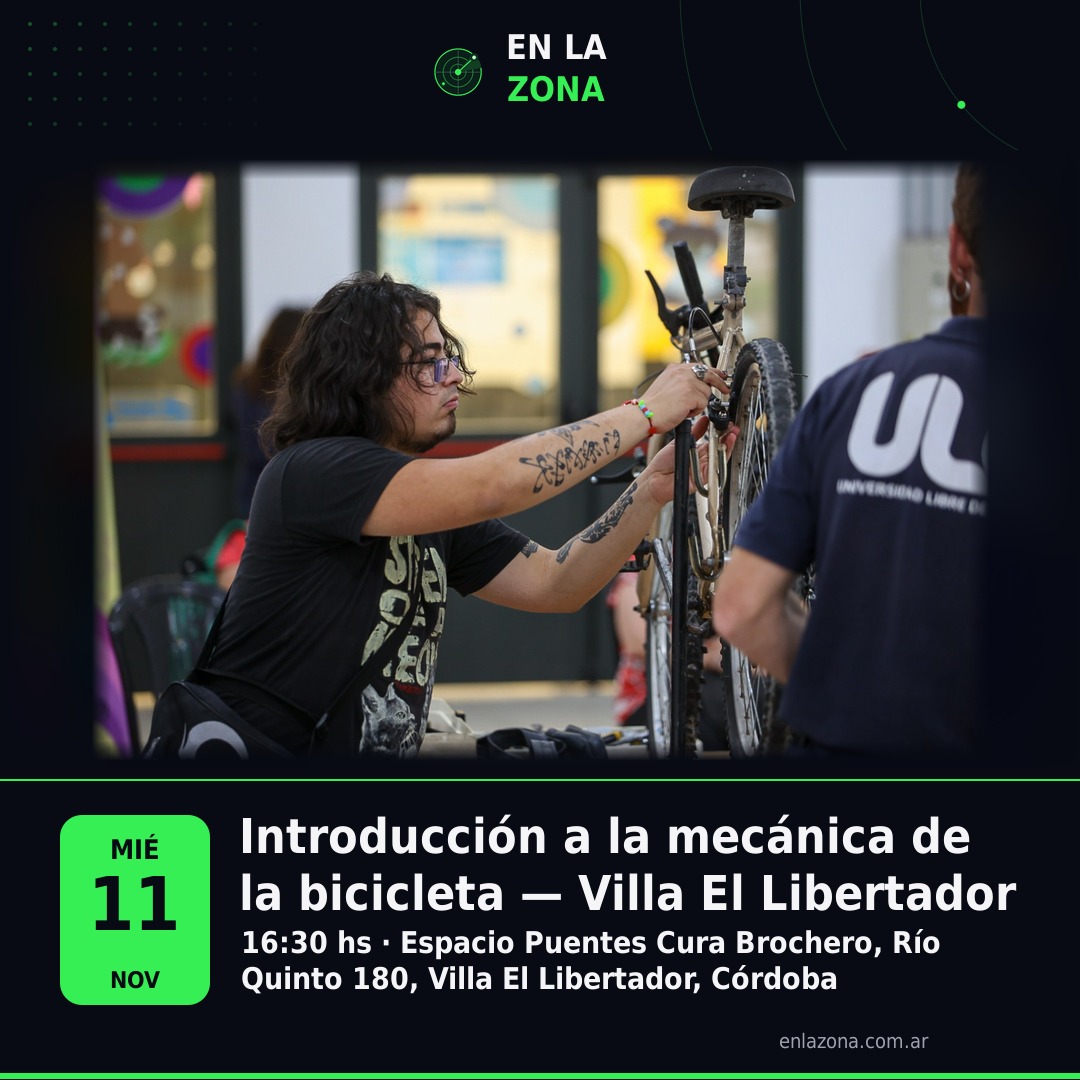Introducción a la mecánica de la bicicleta — Villa El Libertador