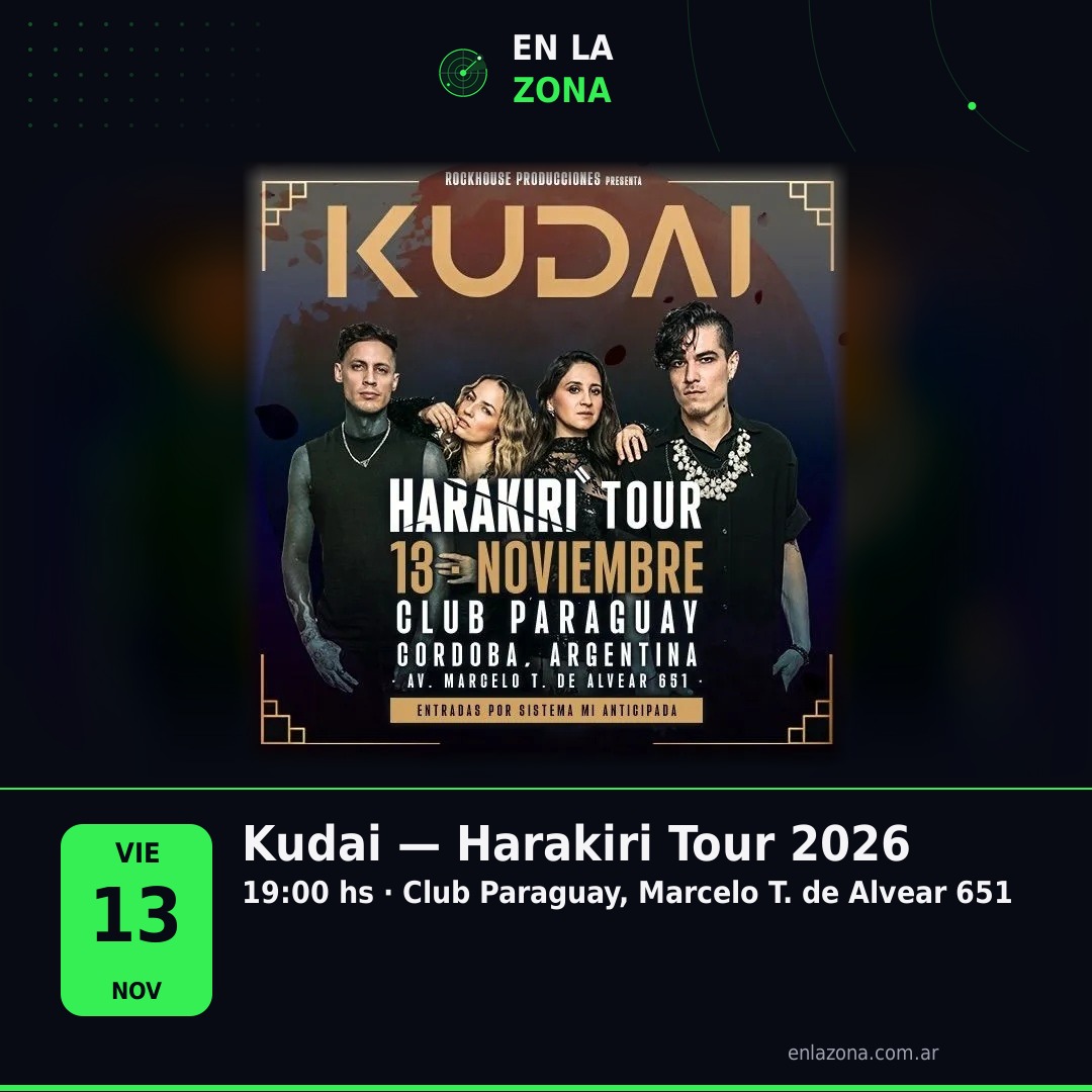 Kudai — Harakiri Tour 2026