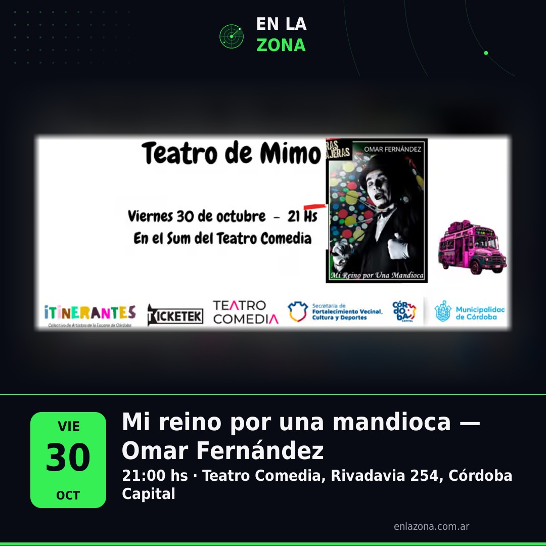 Mi reino por una mandioca — Omar Fernández