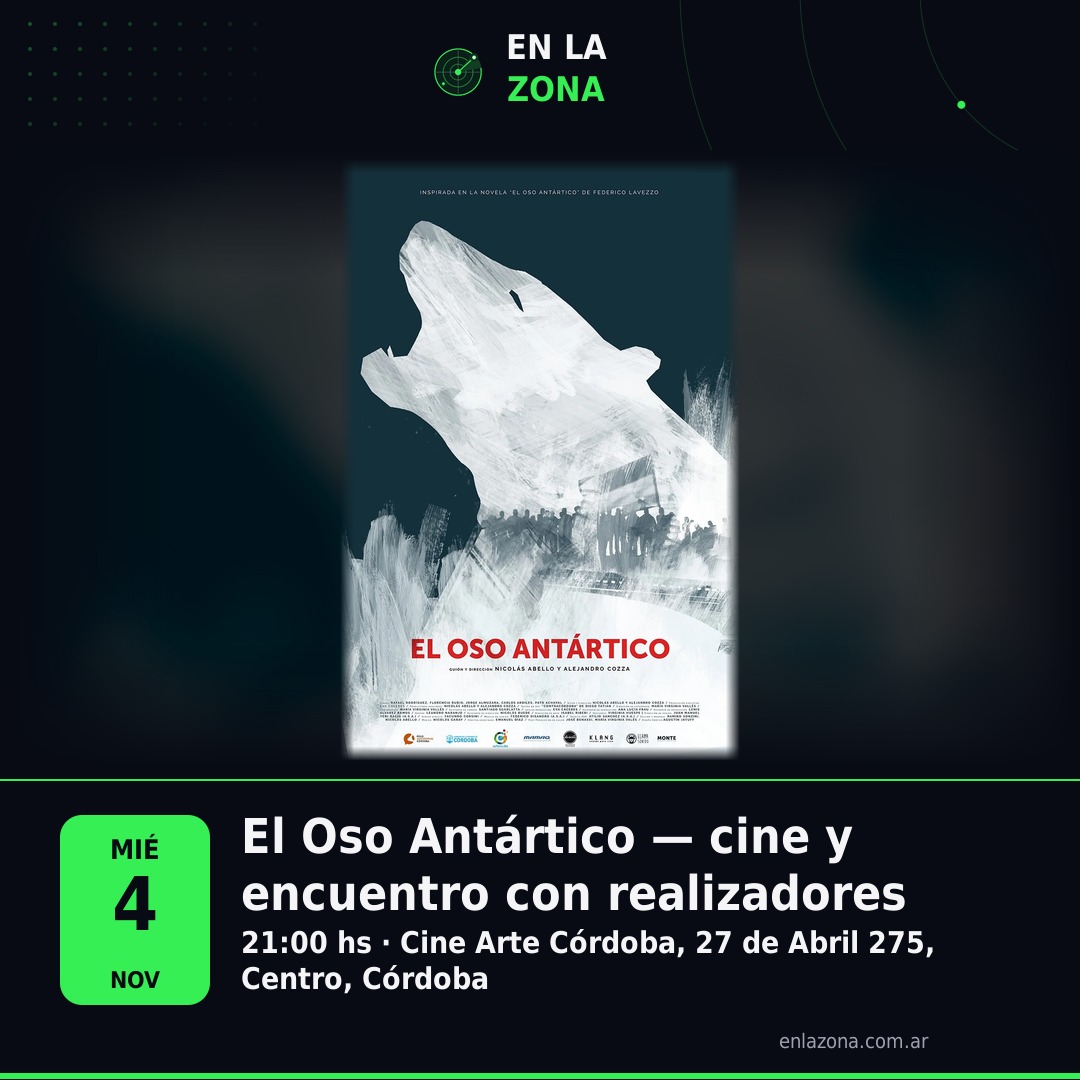 El Oso Antártico — cine y encuentro con realizadores
