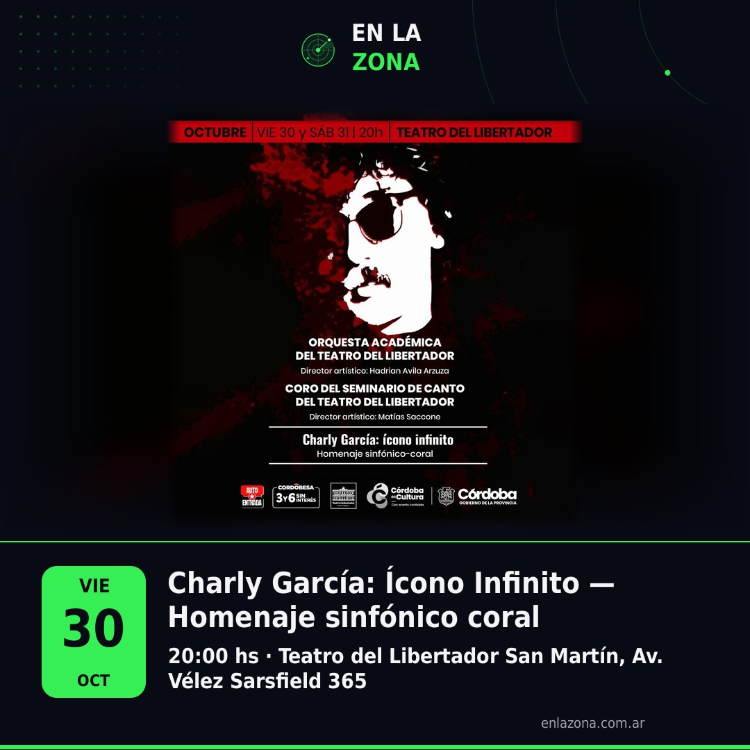 Charly García: Ícono Infinito — Homenaje sinfónico coral