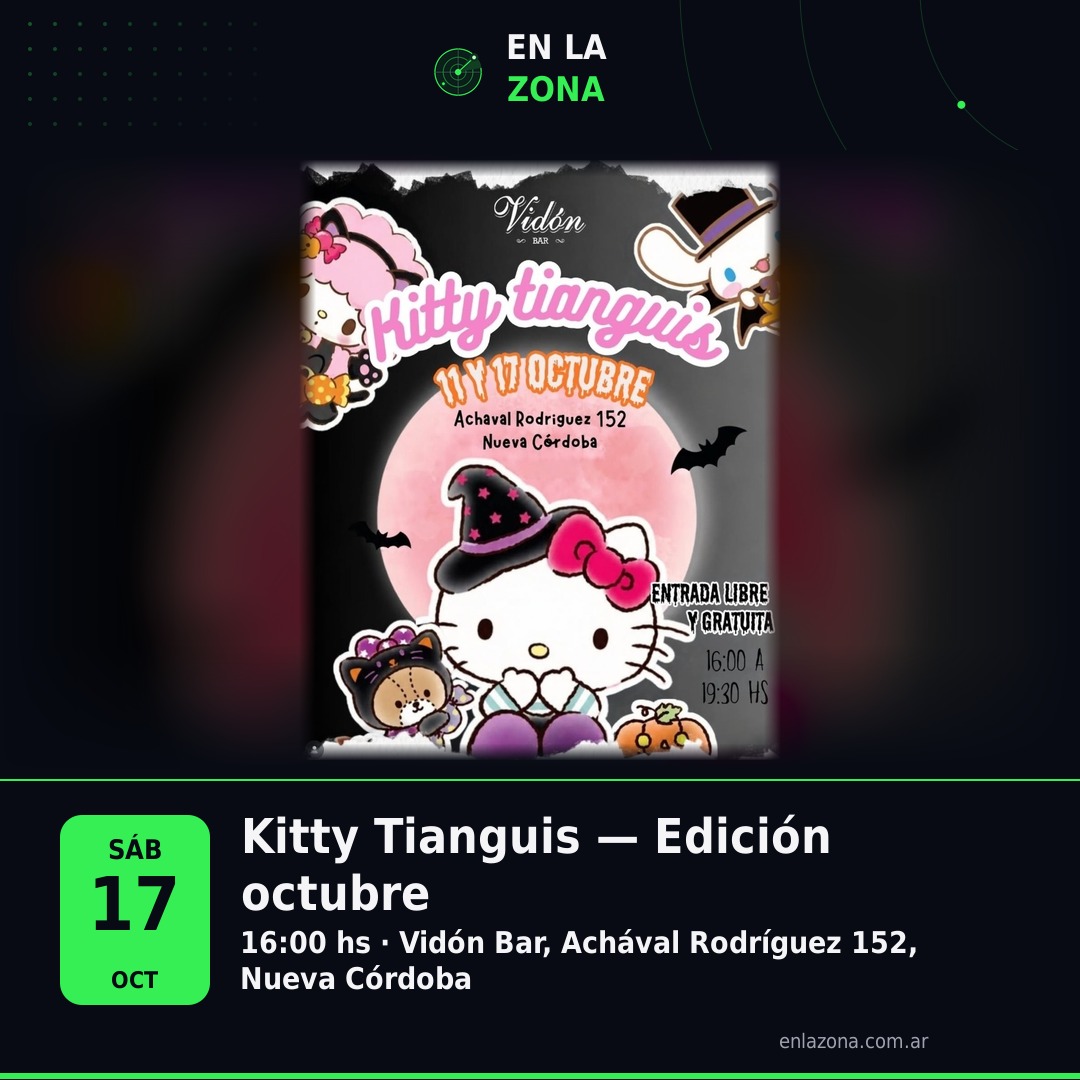 Kitty Tianguis — Edición octubre