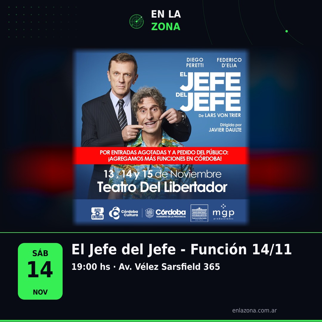 El Jefe del Jefe - Función 14/11