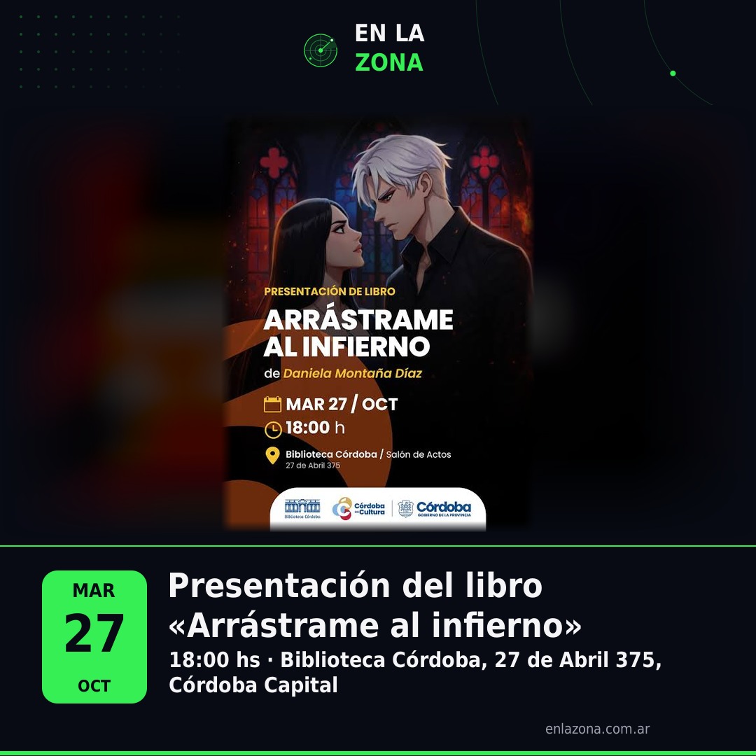 Presentación del libro «Arrástrame al infierno»