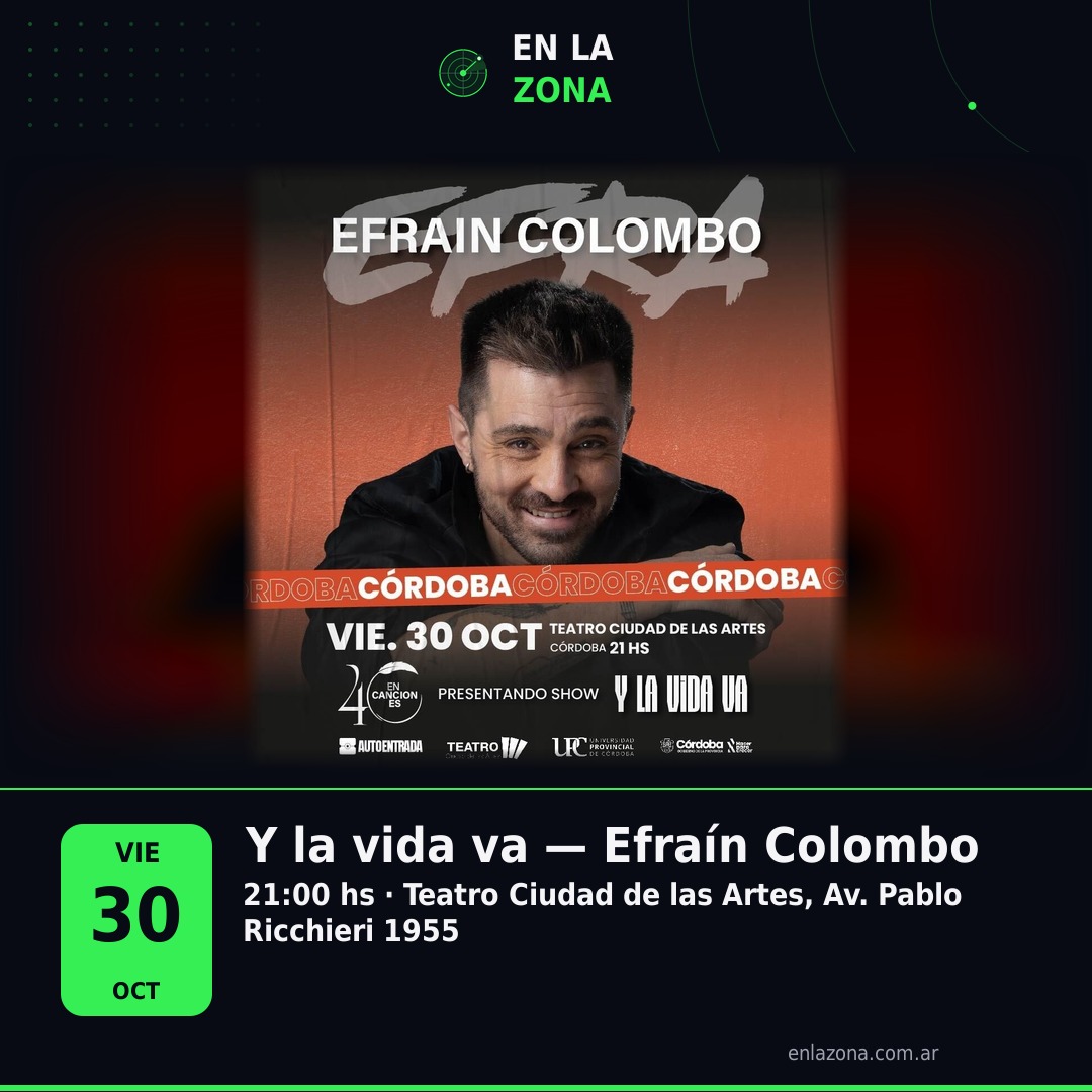 Y la vida va — Efraín Colombo
