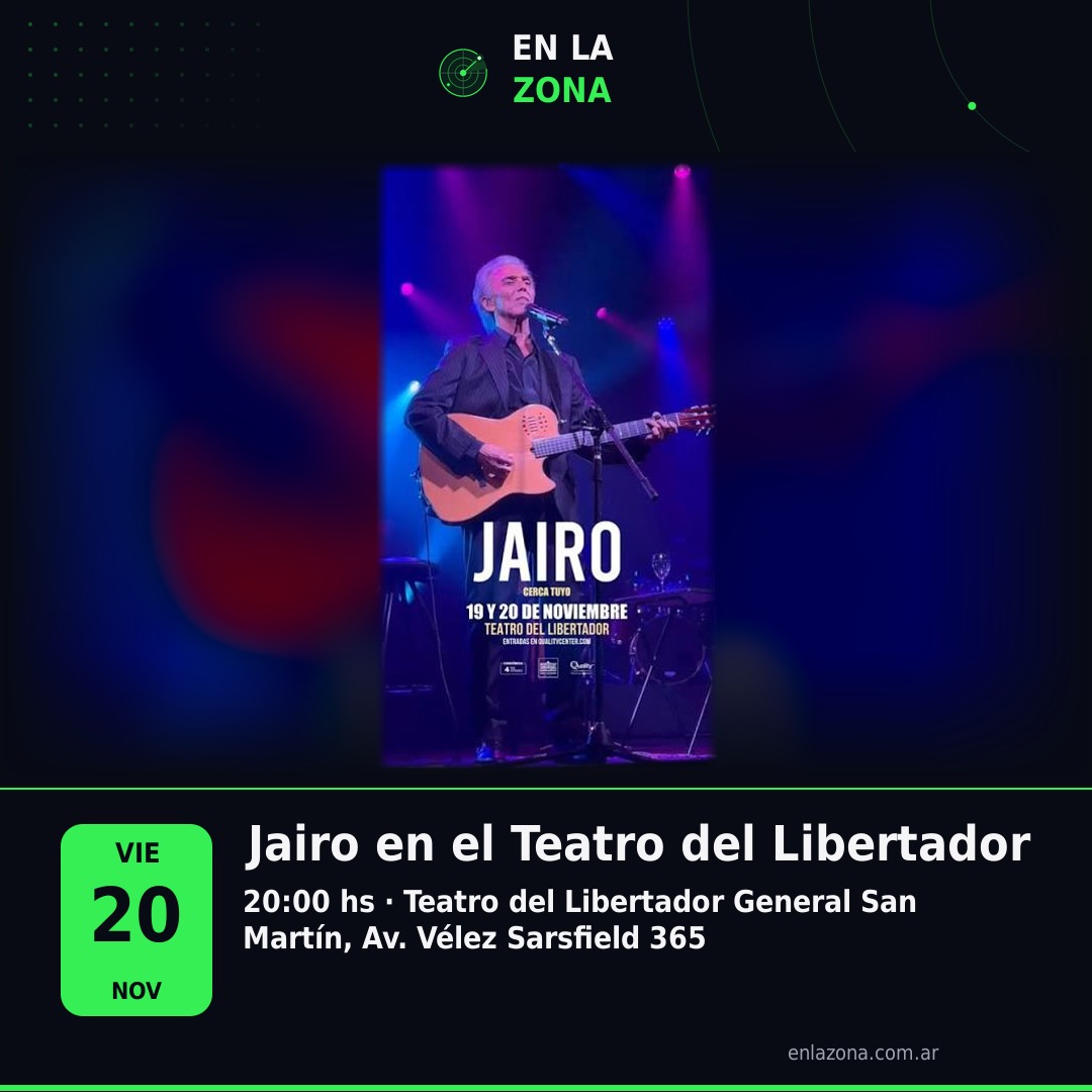 Jairo en el Teatro del Libertador