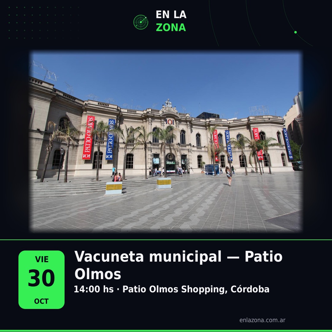 Vacuneta municipal — Patio Olmos