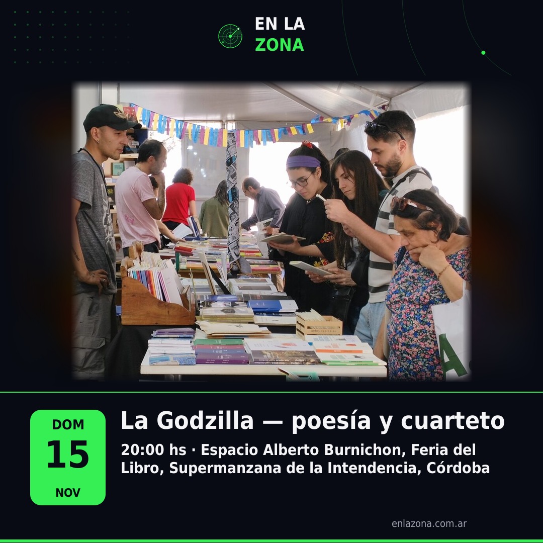 La Godzilla — poesía y cuarteto