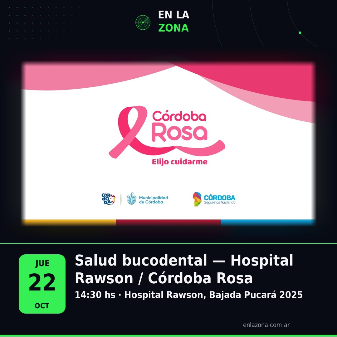 Salud bucodental — Hospital Rawson / Córdoba Rosa