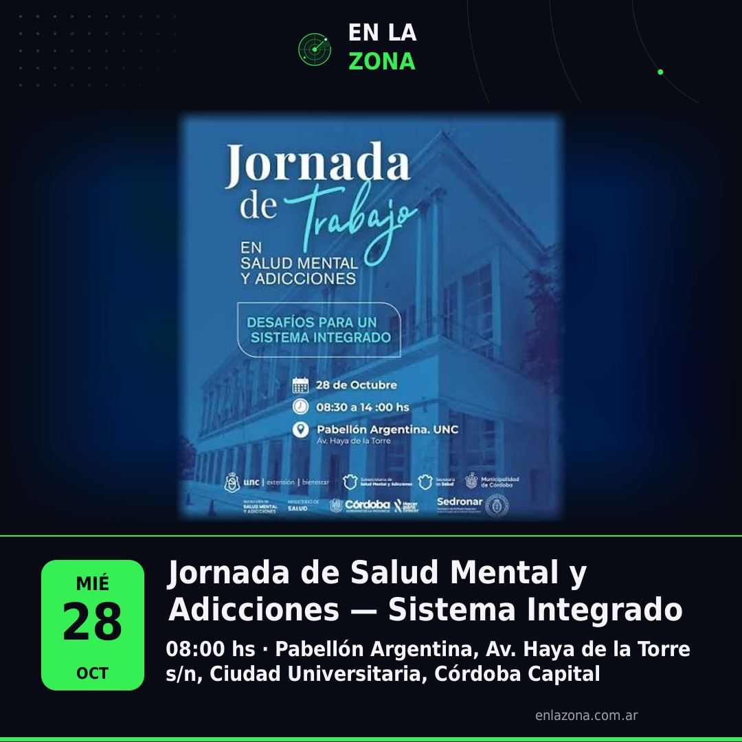 Jornada de Salud Mental y Adicciones — Sistema Integrado