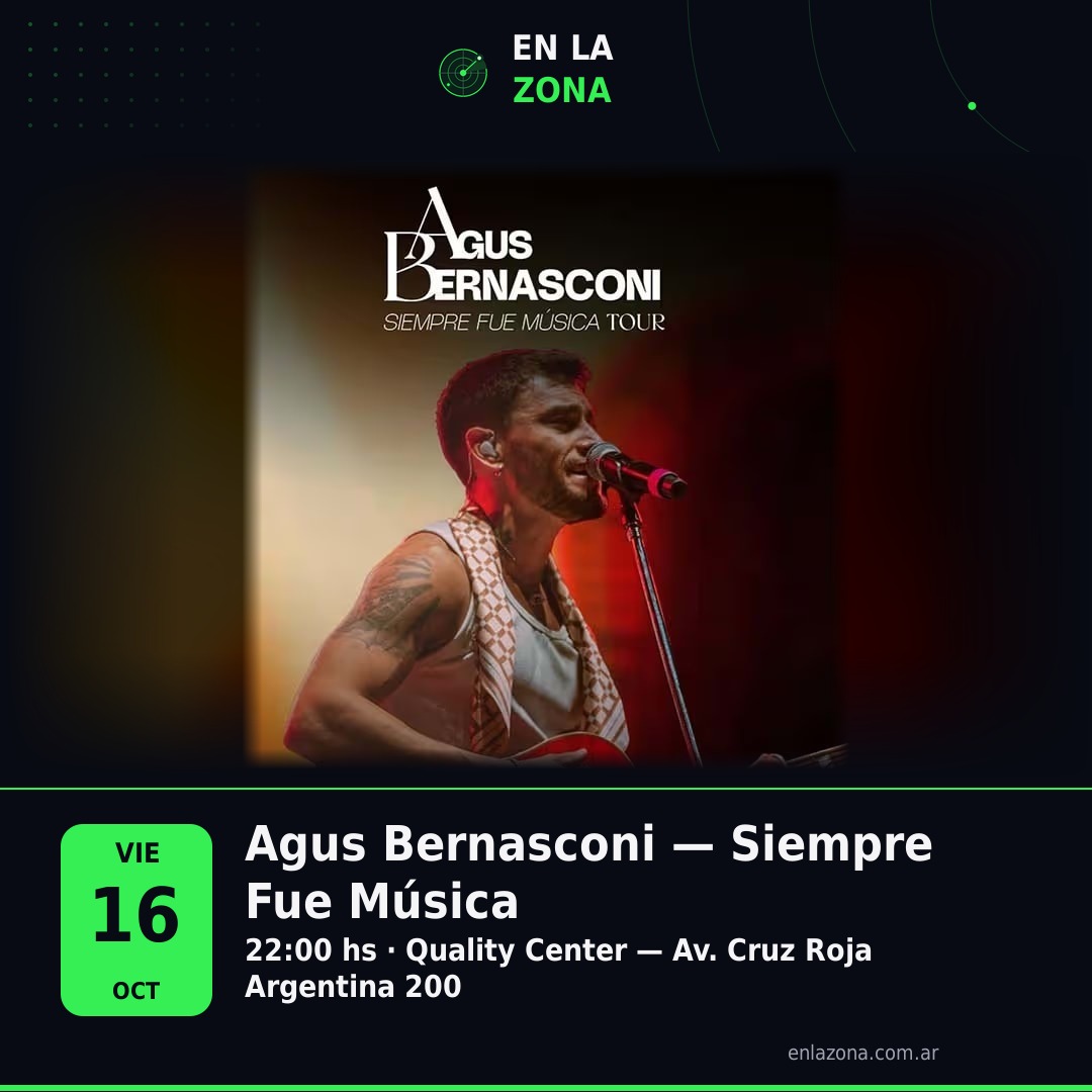 Agus Bernasconi — Siempre Fue Música