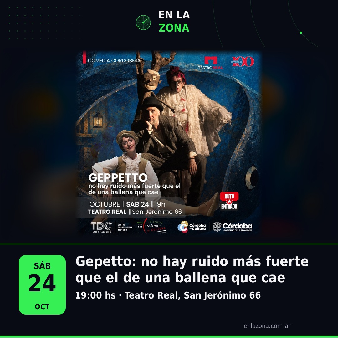Gepetto: no hay ruido más fuerte que el de una ballena que cae