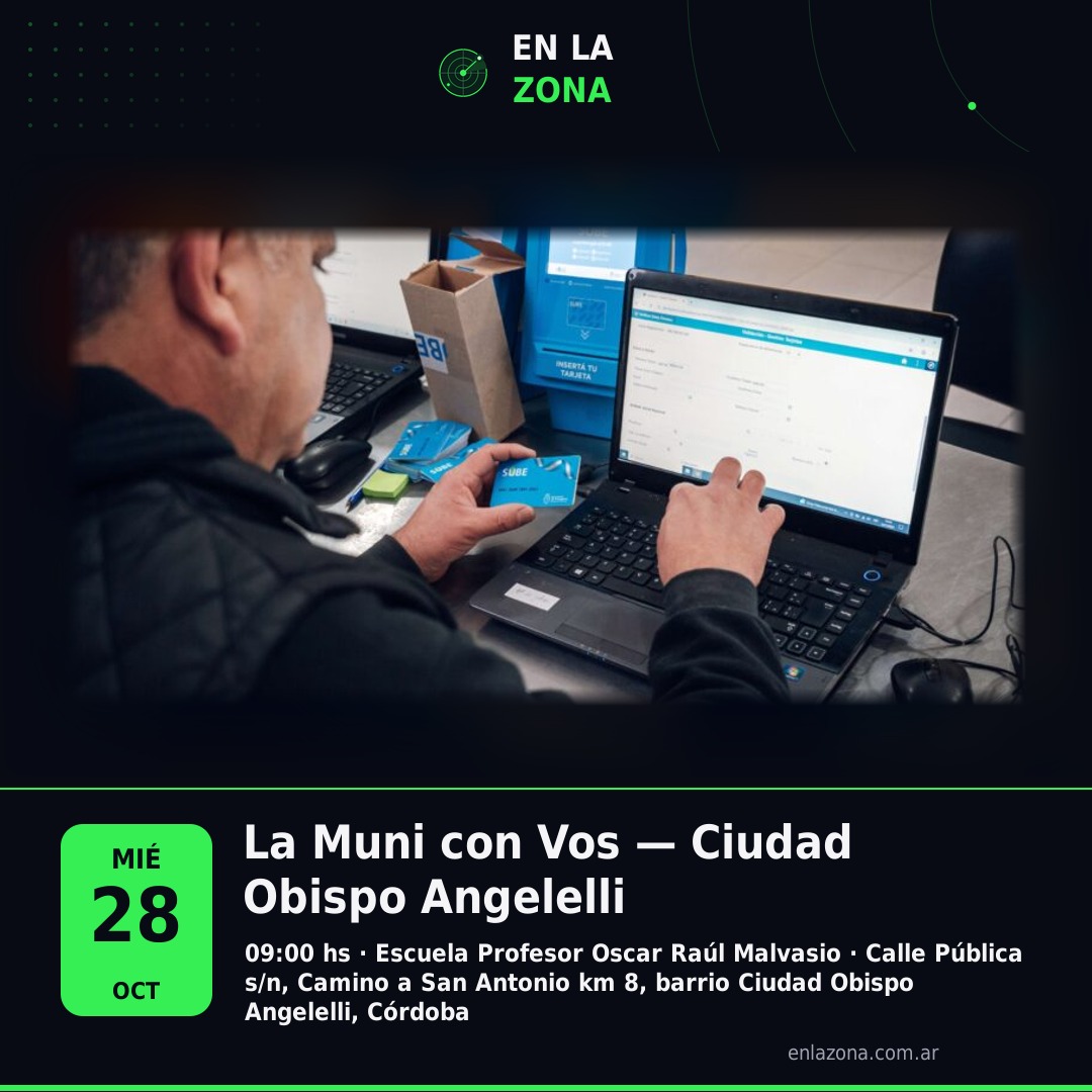 La Muni con Vos — Ciudad Obispo Angelelli