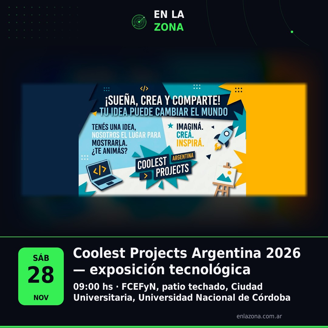 Coolest Projects Argentina 2026 — exposición tecnológica