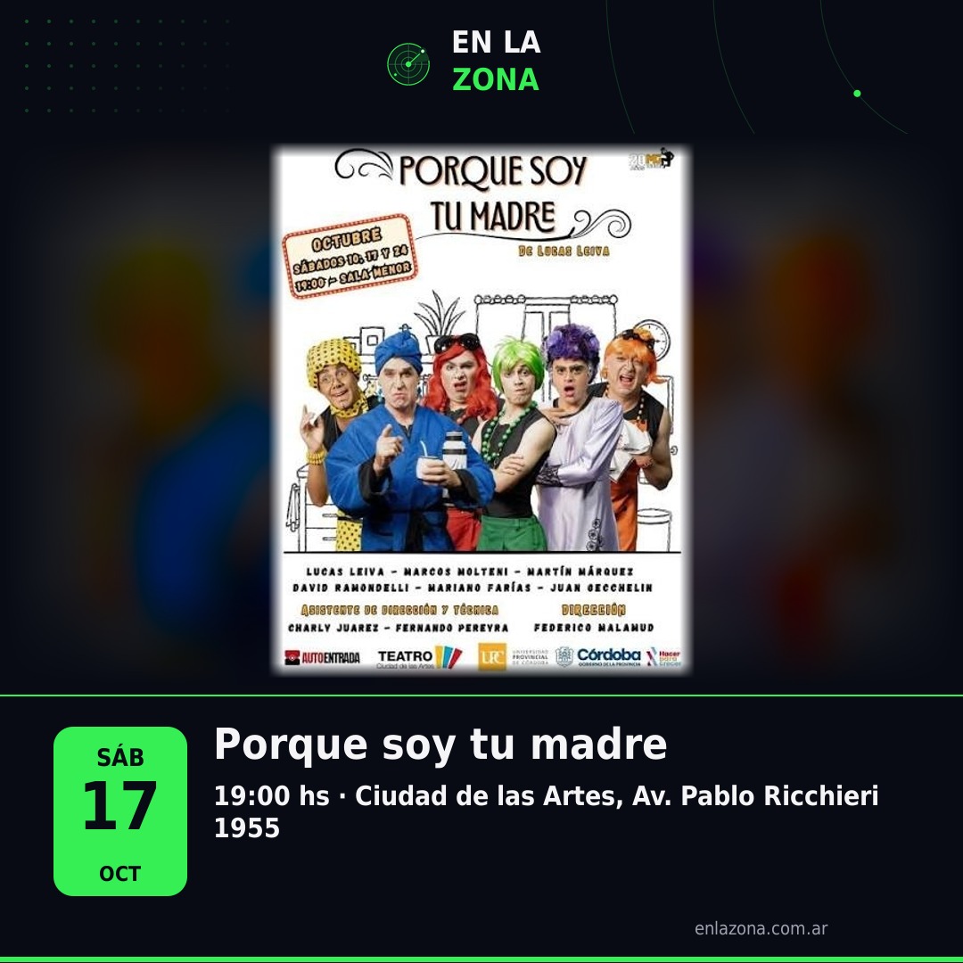 Porque soy tu madre