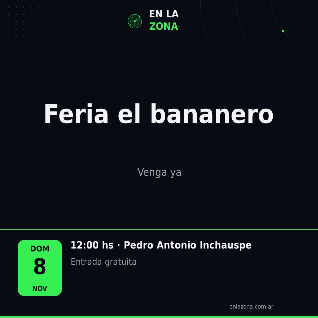 Feria el bananero