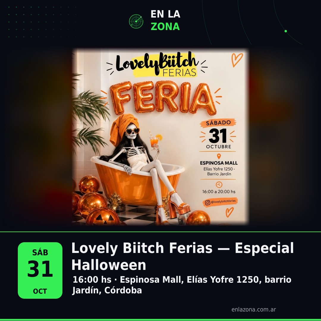 Lovely Biitch Ferias — Especial Halloween