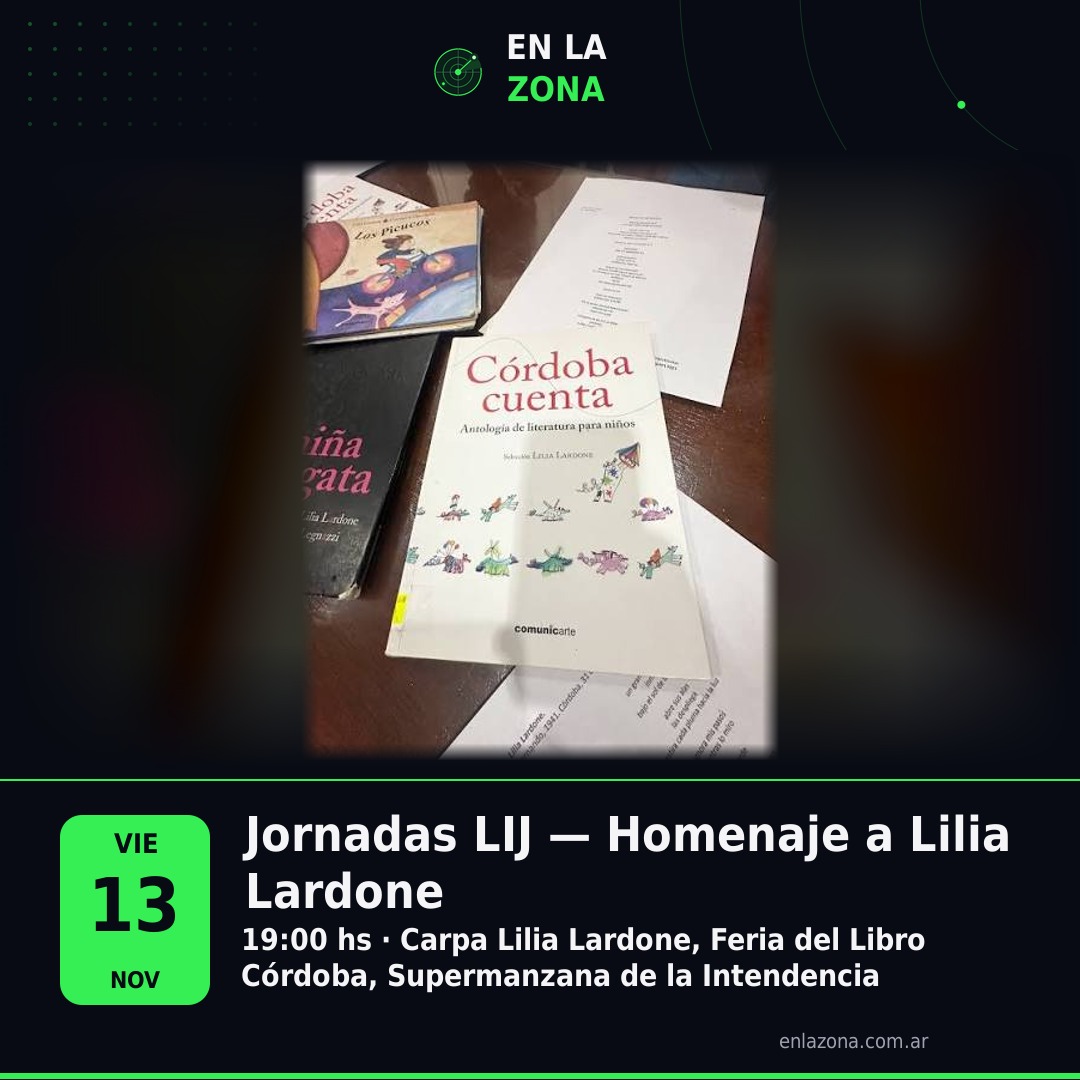 Jornadas LIJ — Homenaje a Lilia Lardone