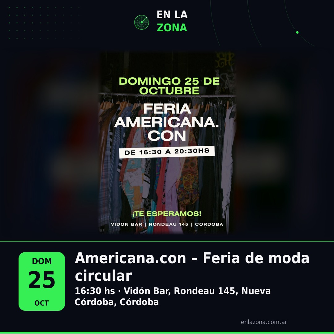 Americana.con – Feria de moda circular