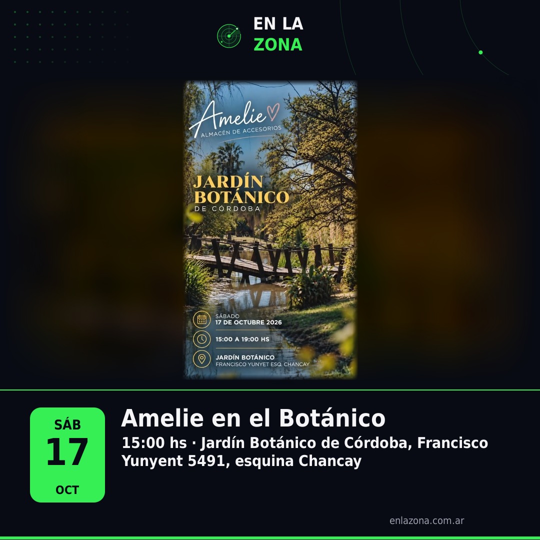 Amelie en el Botánico