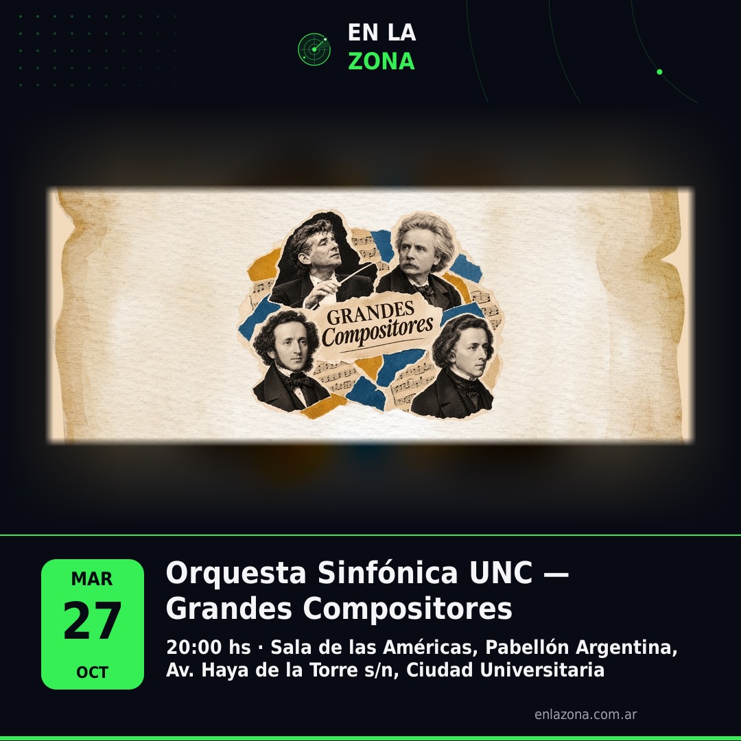 Orquesta Sinfónica UNC — Grandes Compositores