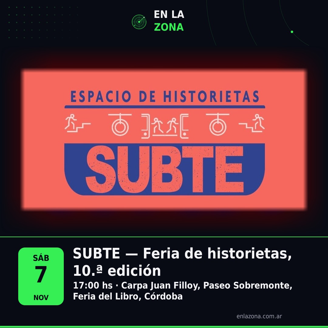 SUBTE — Feria de historietas, 10.ª edición