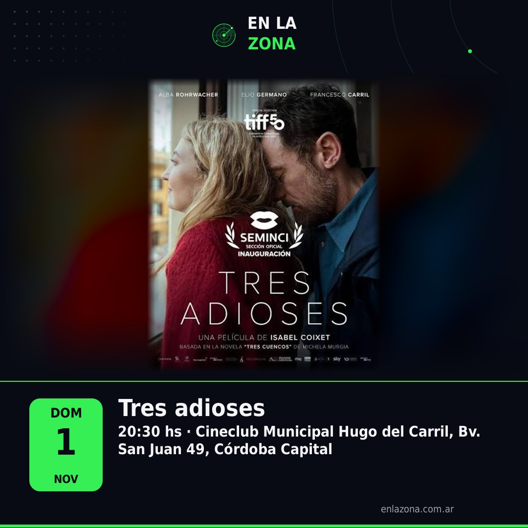 Tres adioses