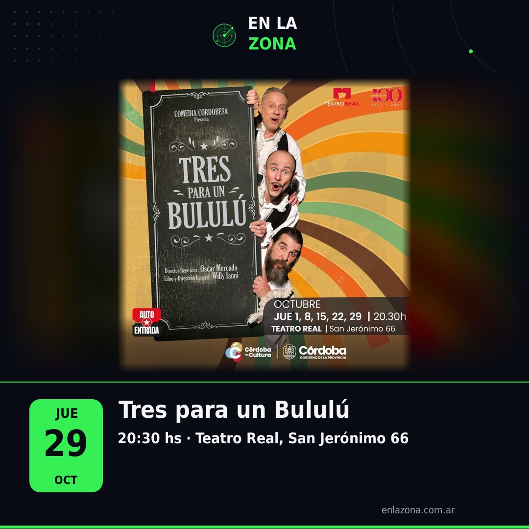 Tres para un Bululú