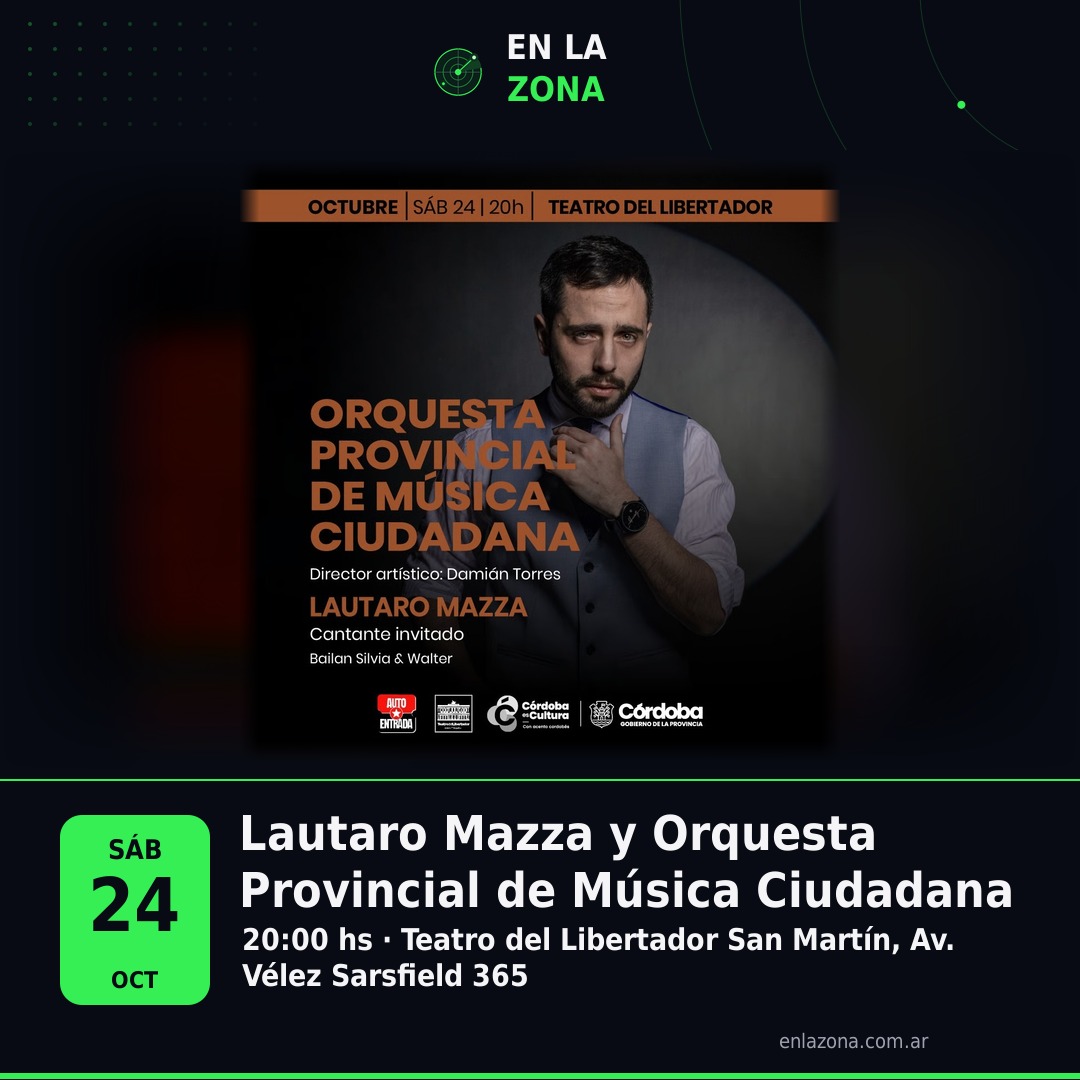 Lautaro Mazza y Orquesta Provincial de Música Ciudadana