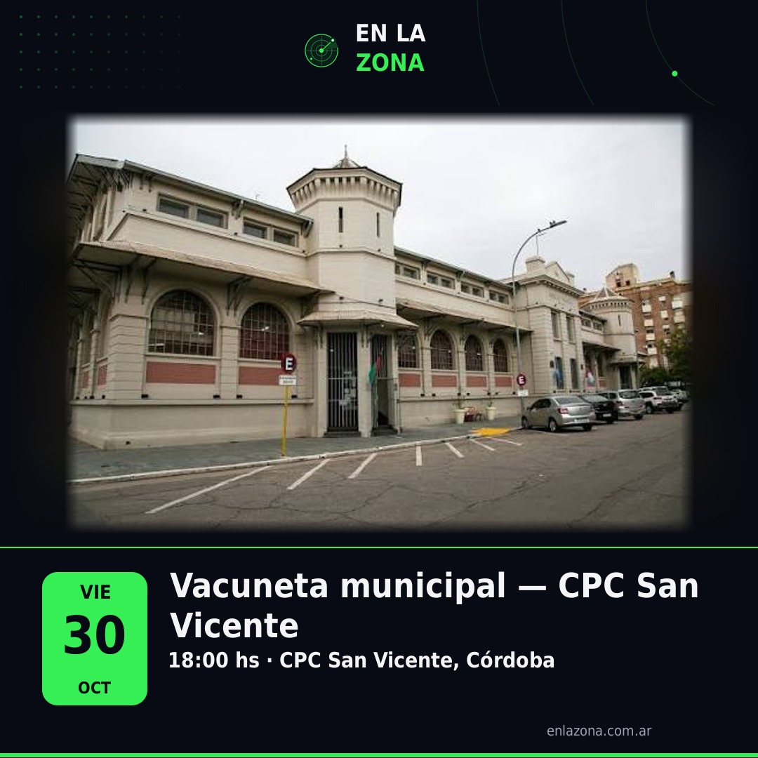 Vacuneta municipal — CPC San Vicente