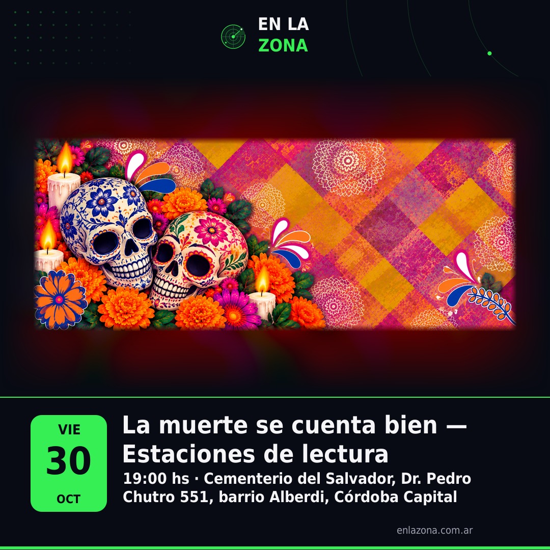 La muerte se cuenta bien — Estaciones de lectura