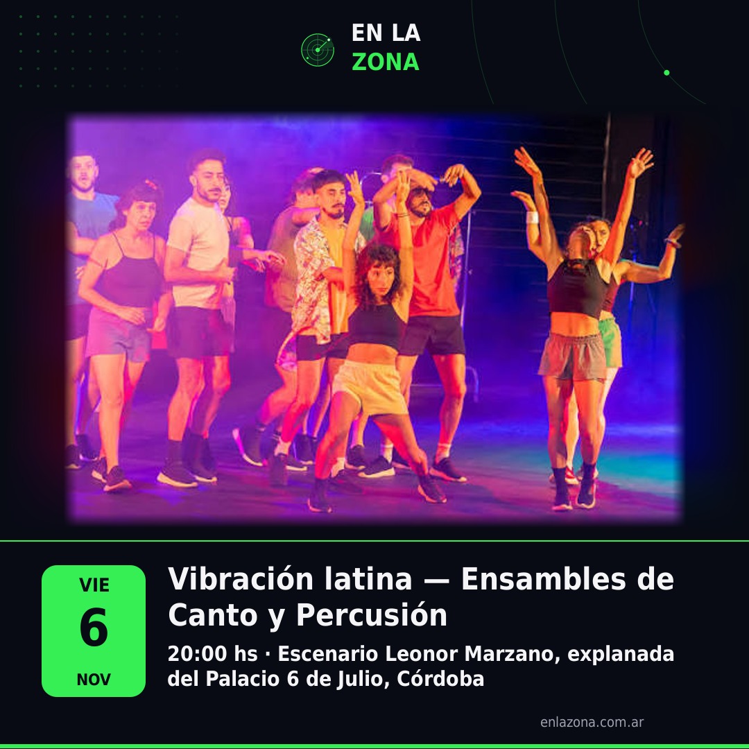 Vibración latina — Ensambles de Canto y Percusión