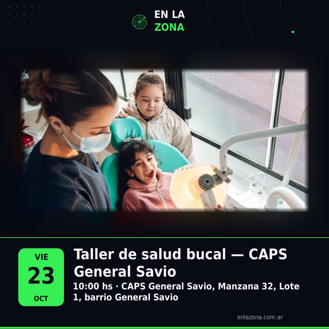 Taller de salud bucal — CAPS General Savio
