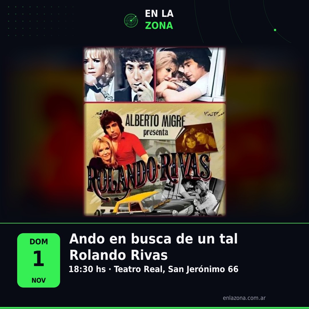Ando en busca de un tal Rolando Rivas