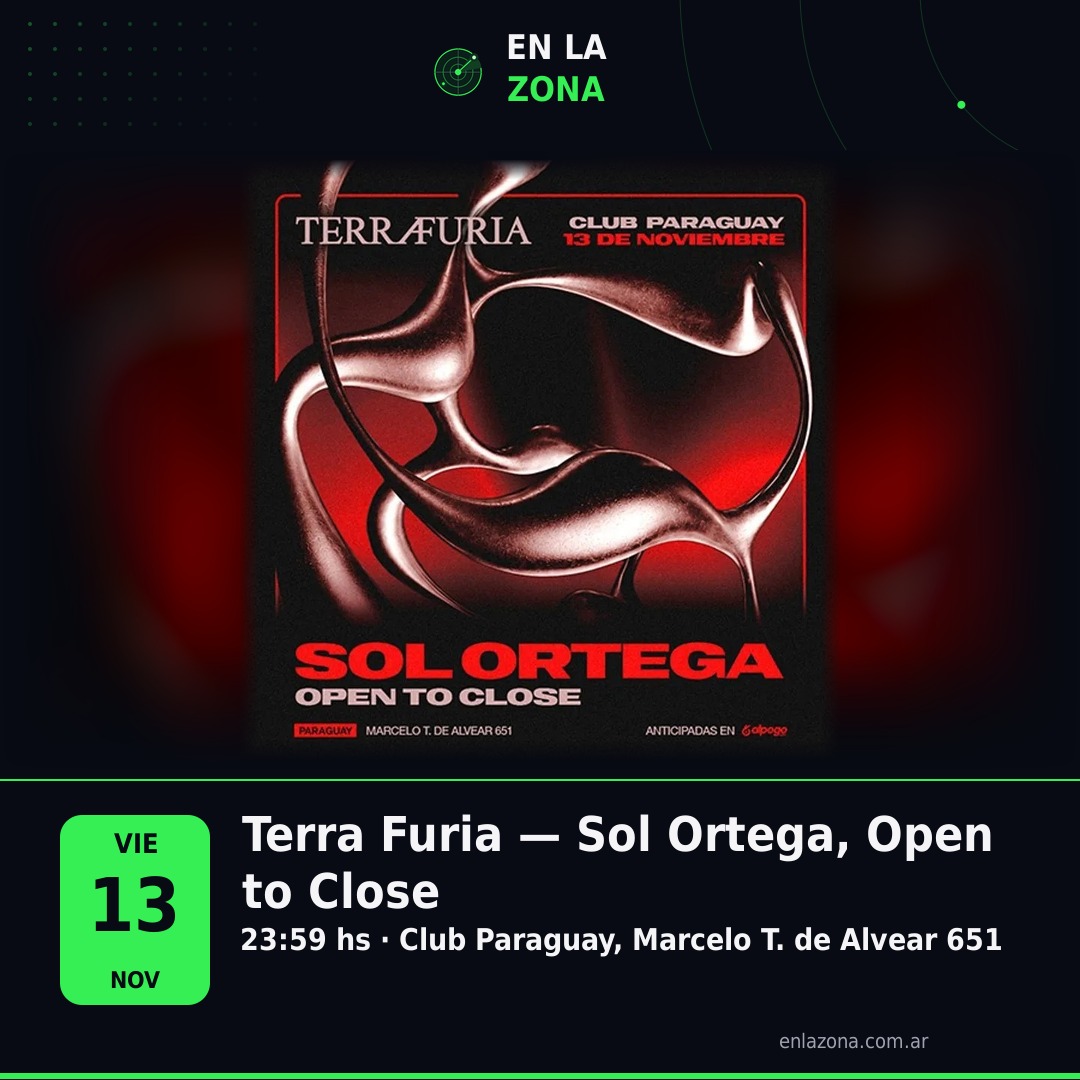 Terra Furia — Sol Ortega, Open to Close