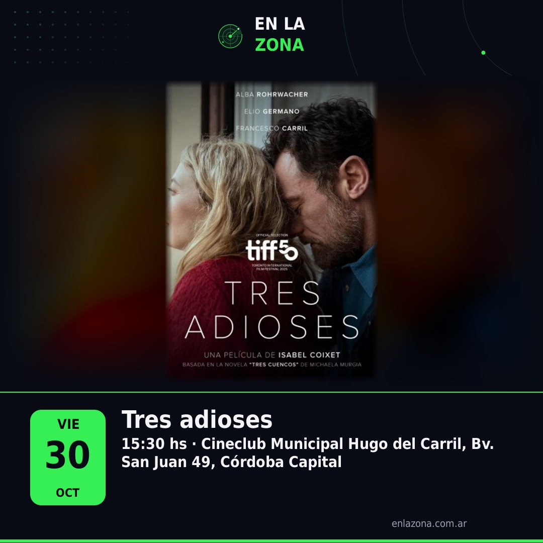 Tres adioses