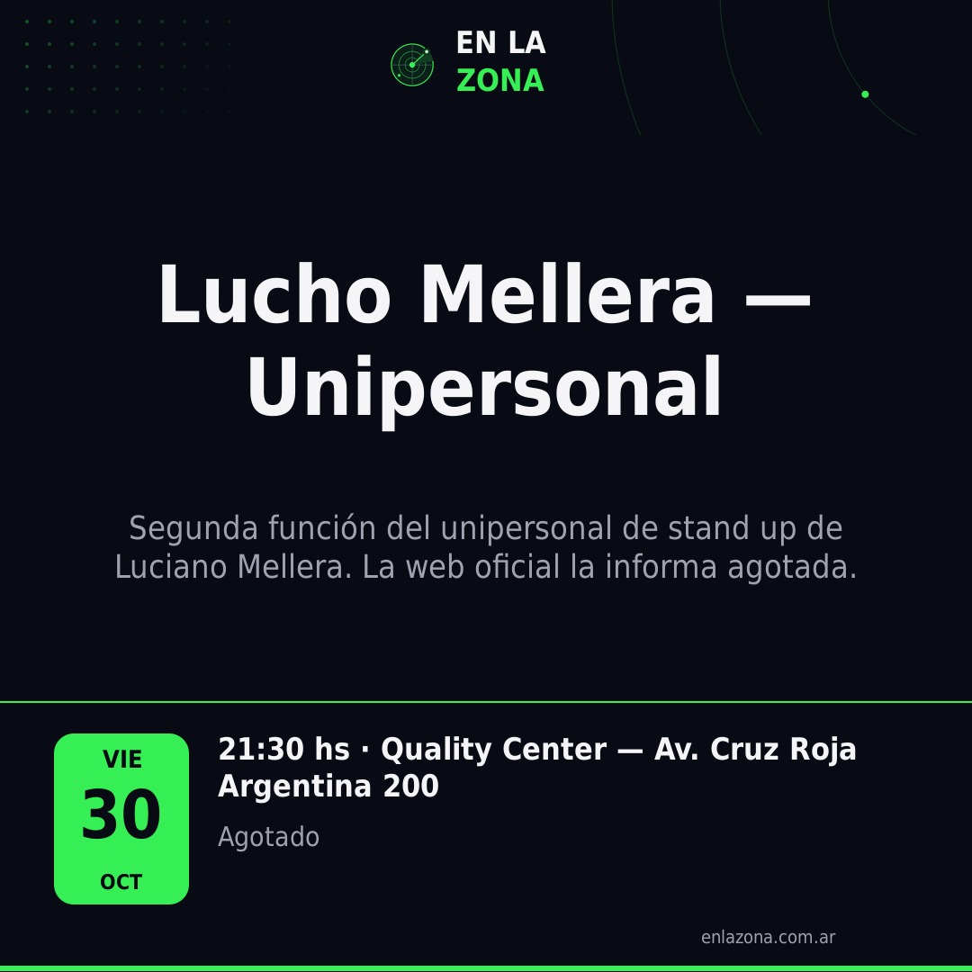 Lucho Mellera — Unipersonal