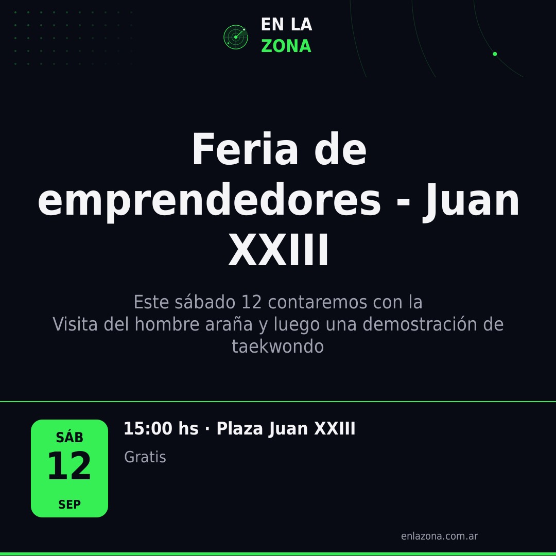 Feria de emprendedores - Juan XXIII
